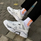 Tide, летние дышащие универсальные туфли, высокая дышащая спортивная повседневная обувь на платформе для отдыха, популярно в интернете, в корейском стиле