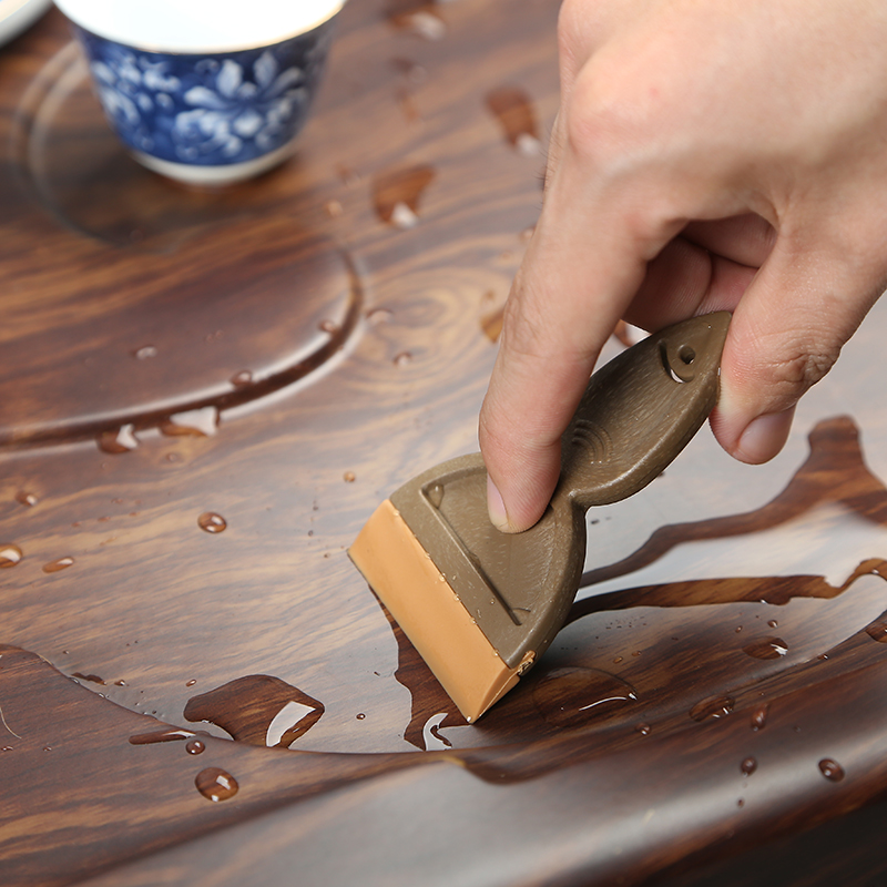 Art of tea tea tray plastic brush YangHuBi brush clean environmental protection rubber wipers tea taking ground zero
