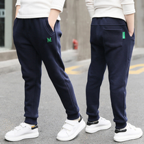  Boys  autumn and winter sports pants 2020 new childrens pants boys casual pants medium and large childrens handsome pants spring and autumn models