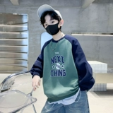 Весенняя осенняя детская толстовка для мальчиков, подходит для подростков, в западном стиле