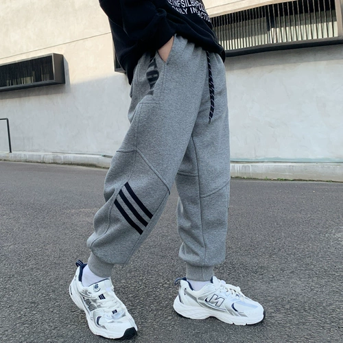 Детская весенняя летняя одежда, весенние осенние штаны для мальчиков, коллекция 2023, подходит для подростков