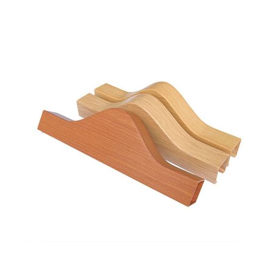 나무 홈 오목 페인트 튜브 건축 자재 유형을 통해 모델링 재료 패턴 합금 천장 광저우 유형 공장 곡선 사각형