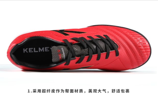 Giày bóng đá dành cho người lớn KELME Karmei Giày tập trong nhà thi đấu ngoài trời Giày bóng đá TF chống trượt đệm chống trượt - Giày bóng đá giày đá bóng trẻ em