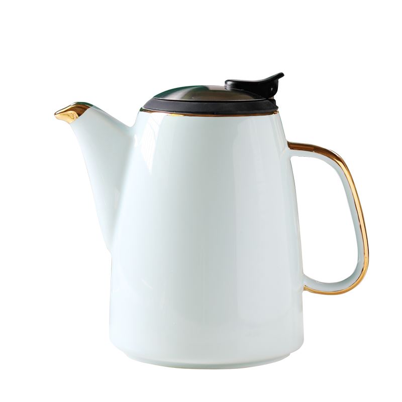 British ceramic teapot high - temperature teapot large household flower pot with cold filter kettle suit the teapot