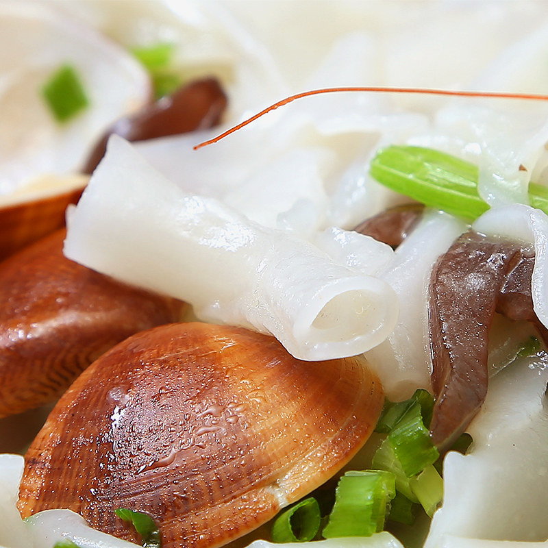 Fujian Specialty Pot Edge Paste 1000g Fuzhou Ding Pot Edge 1.0kg Fujian People's Convenient Breakfast Instant Pot Edge Paste Slices