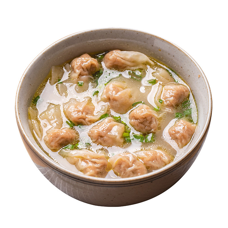 Fujian Fuzhou Specialty Scallop Meat Wonton Handmade Instant Food Breakfast Semi-Finished Snack Flagship Store