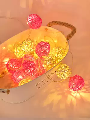 Barnabas small colorful lights Flashing lights String starry lights Room decorations Lamps Net red Romantic Valentine's Day decoration