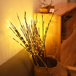 Simulated Tree Branch Lights, Star Lights, Camping Atmosphere Lights, Christmas Decoration Atmosphere Arrangement, Led Small Colorful Lights, Flashing String Lights