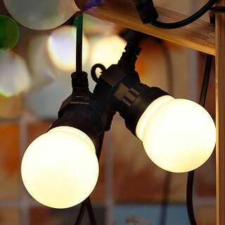 Outdoor String Lights Led Small Bulbs Camping Atmosphere Lights Outdoor New Year Flashing Lights Decorative Lights Christmas Star Lights