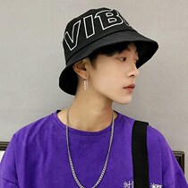 bf fishermans hat mens sunshade sun hat Korean version of literary womens chic street tide basin hat summer sunscreen hat man