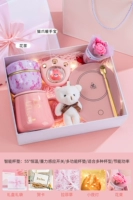 Стакан, ароматизированный чай, грелка для рук, ложка, подарочная коробка, поддерживает постоянную температуру, подарок на день рождения