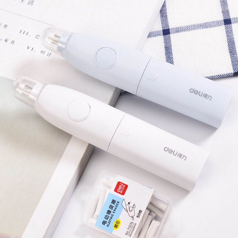 Able 71073 electric eraser students wipe clean and sketched fine art doesn't leave a mark, press like a leather rub.