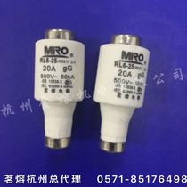 Mingrong fuse RO21 16A 20A 25A 5SB E27 RL6-25 RL93 500V spiral