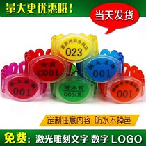 New sauna bath room electronic induction lock swipe card wooden locker door Smart ID bracelet induction lock