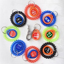 Number Club key card Hand ring logo card custom small hand brand Bath hand brand Swimming pool nightclub gym custom