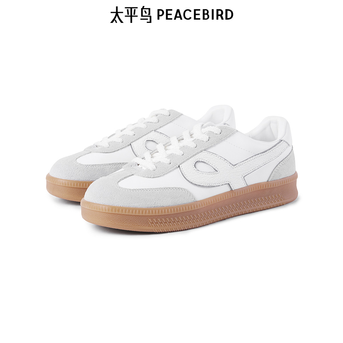 PEACEBIRD Men's Casual Shoes Men's Fashionable Comfortable Popular Round Toe Casual Shoes Men's Moral Training Men's Casual Shoes