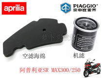 Biaggio Apulia SR MAX300 250 Original plant Air filter Air filter Air filter sponge filter