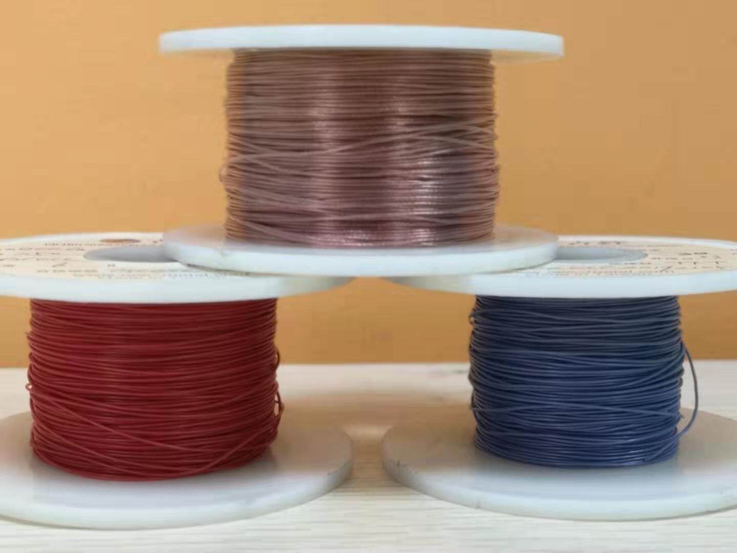 6N single crystal copper bulk wire 7 Core Teflon cladding 30AWG Fever headphone Upgrade line jumper DIY loose wire