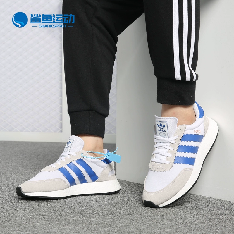 Adidas / Adidas chính hãng cỏ ba lá nam và nữ 2019 sản phẩm mới I-5923 Giày thể thao thông thường D97740 - Dép / giày thường