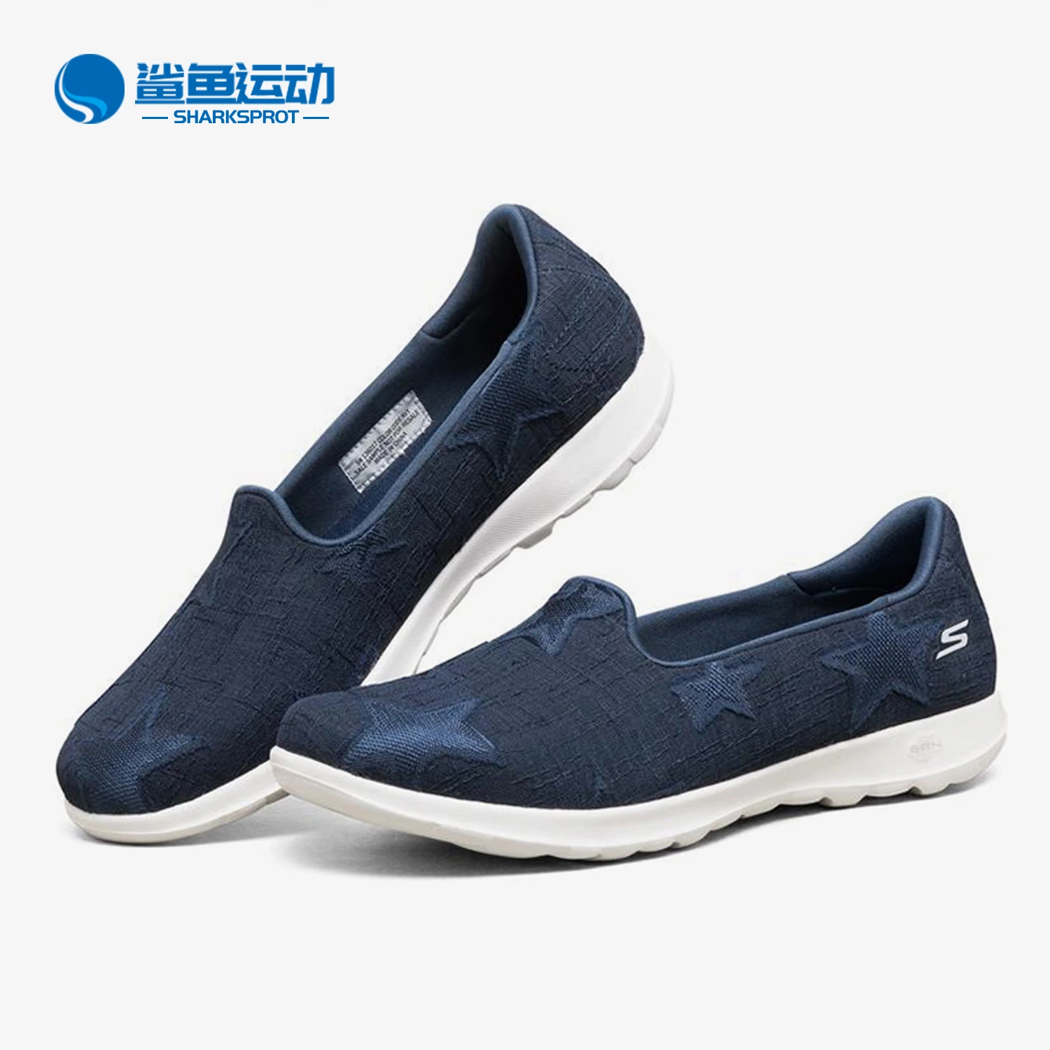 Skechers chính hãng mùa hè 2020 giày nữ mới đế mềm đế lười giày thể thao đi bộ đơn giản một bước - Dép / giày thường