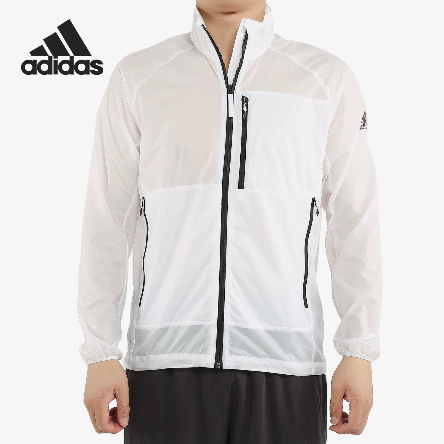 Áo khoác chống nắng tập luyện thể thao nam mùa xuân và mùa thu 2019 chính hãng Adidas / Adidas EH3952 - Áo khoác thể thao / áo khoác