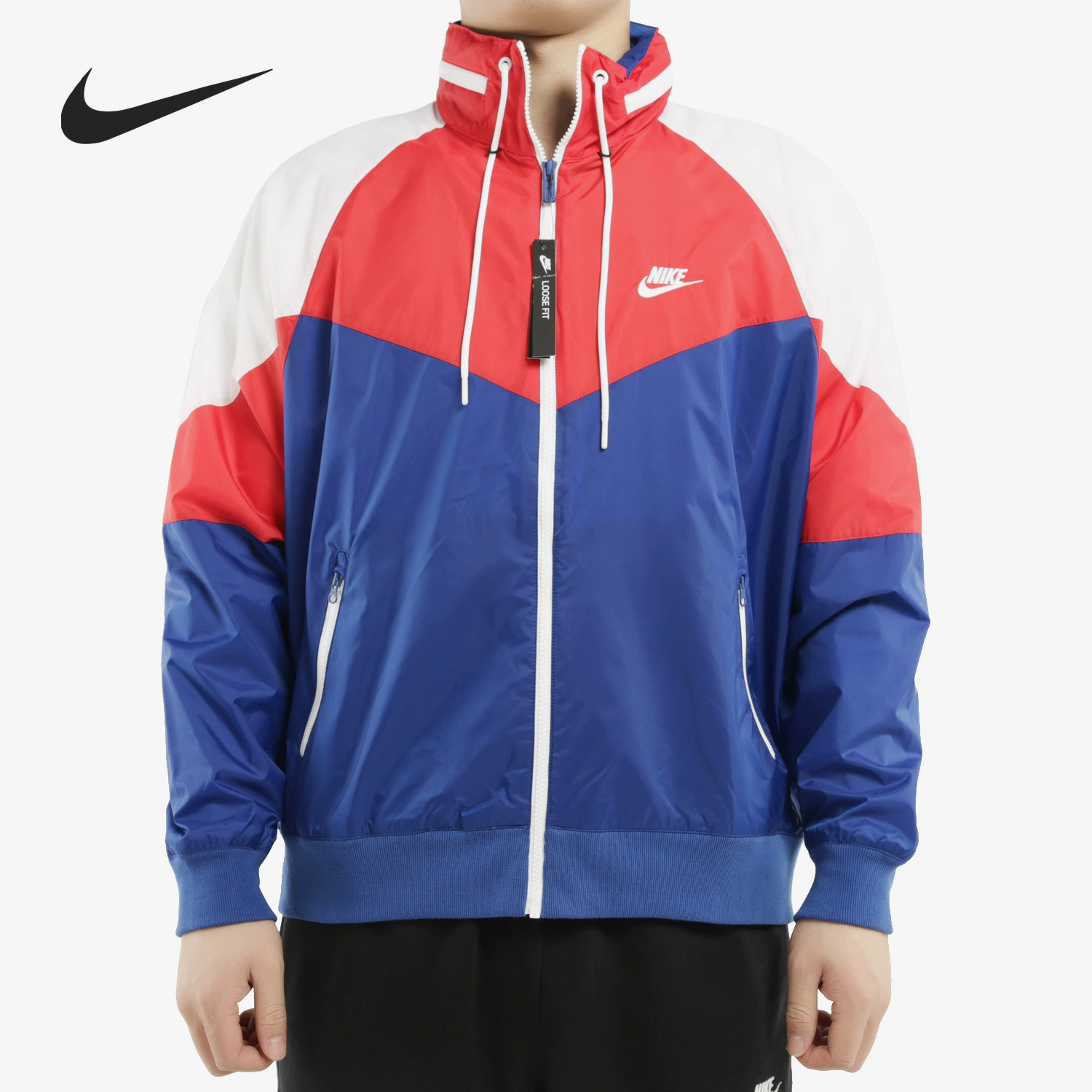 Nike / Nike chính hãng AS M NSW HE WR JKT HD + áo khoác nam có mũ AR2210 - Áo khoác thể thao / áo khoác
