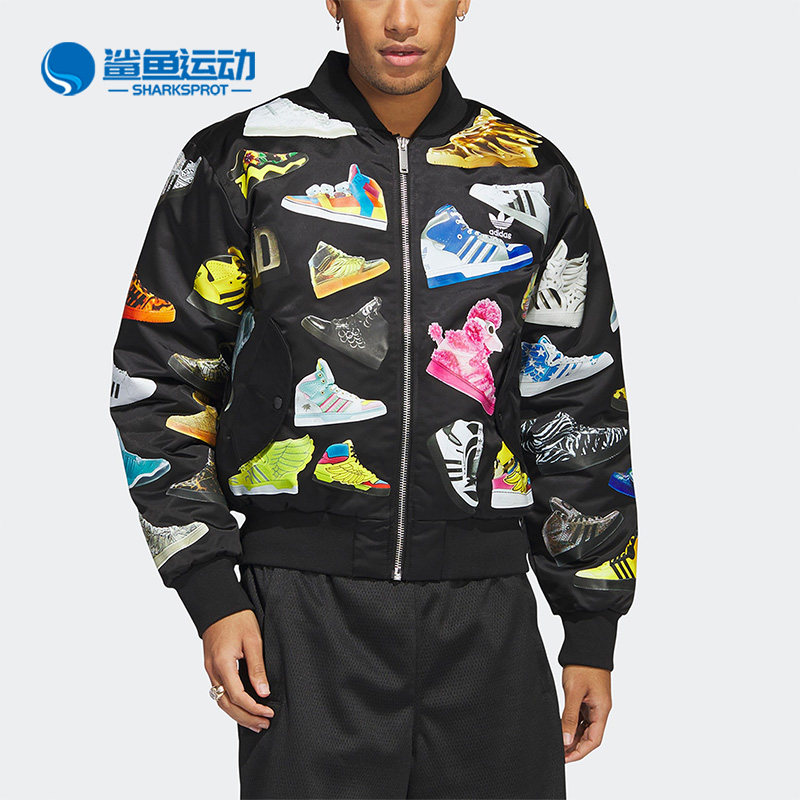 Мужская куртка Adidas/Adidas genuine Clover Jeremy Scott Jeremy Scott Jacket IA0098 Изображение 1