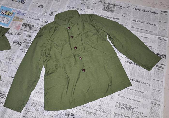 Soviet model brand new 65 army air force cadres pay 2 dacron coat (3534 factory 7X years)