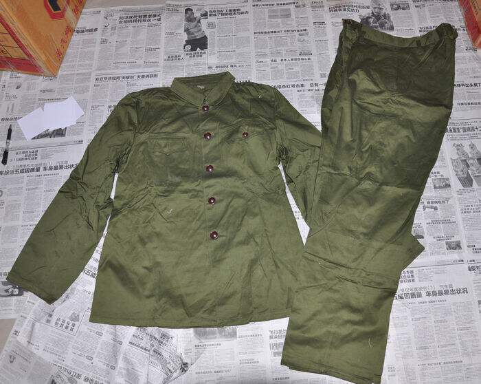 Soviet model brand new original set 65 army soldier 1 winter cotton military uniform set (3504 factory 68 years)
