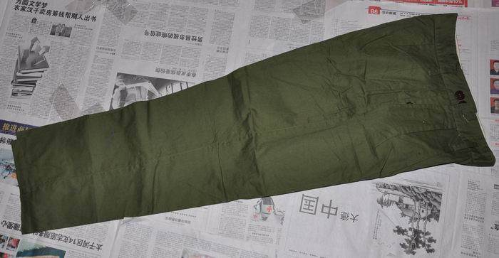 Soviet Model New 65 Army Female Cadre Zhengsan Summer Cotton Pants (3501 Factory 69)