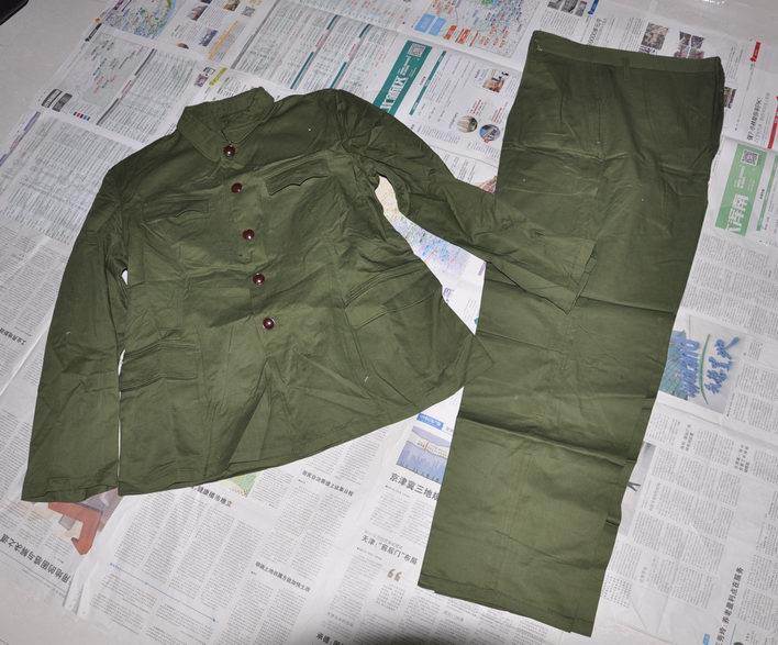 Soviet model brand-new original set of 65 army cadres pay No.1 summer cotton military uniform set of 3504 factory 68 years