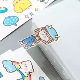 Прозрачный матовый пенал, свежие канцтовары, пластиковая коробка для хранения для школьников