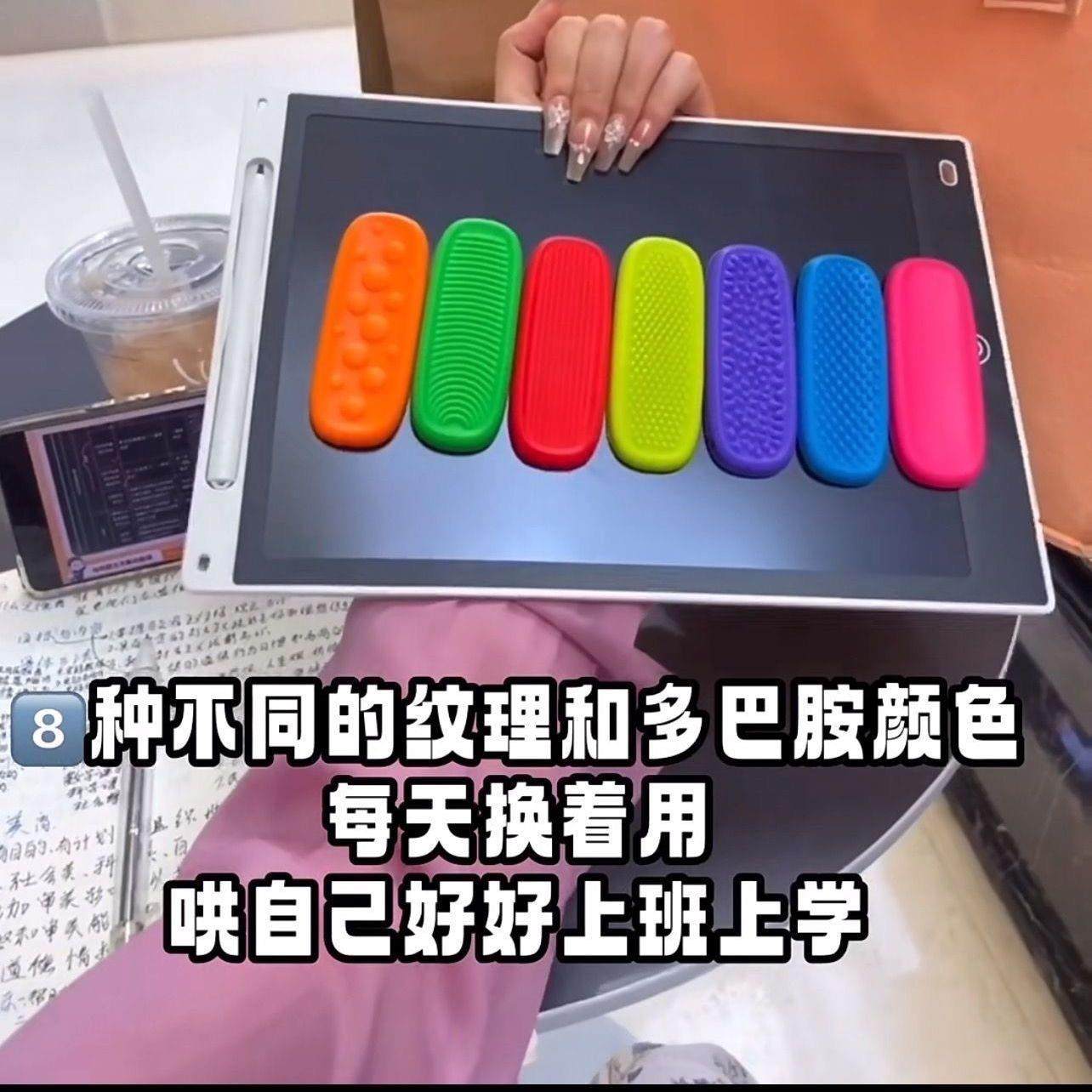 Sensory Stone Adhd Focus Aid New Product Sensoryfidgettoys Silicone Stress Relief Toy for Restlessness and Hyperactivity