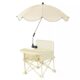 Baby dining chair, folding chair, backrest, children's outdoor beach chair, picnic beach chair, photo chair, portable baby learning chair