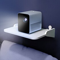 Set-top box shelf non-punching bedside TV Wall router storage box wall hanging wall projector bracket