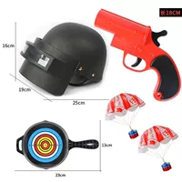 Сигнальный десантный пистолет [2 десантирования] + защитный шлем + сковорода