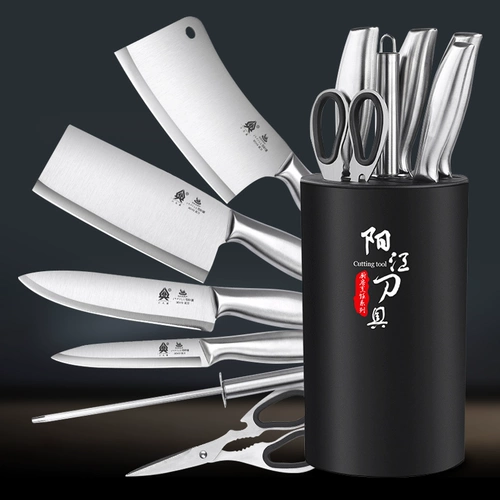 Янццзян Quangang Стальная кухня кухня из нержавеющей стали кухонная кухня кухня кухня кухня ломтик срезанный мясо срезанный костный шкаф два -в