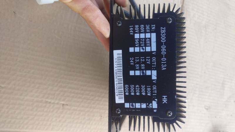 New Energy Electric Vehicles Lei Jun Riyi Power Supply Converter DC Converter 60v300w72v500 Wayuan plant