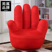 Năm bộ ngón tay ghế sofa beanbag ngón tay sofa ngón tay sofa cọ sofa ghế xoay bọc vải di động và rửa được - Ghế sô pha