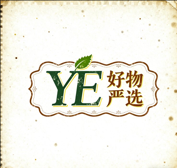 小叶严选好物的LOGO