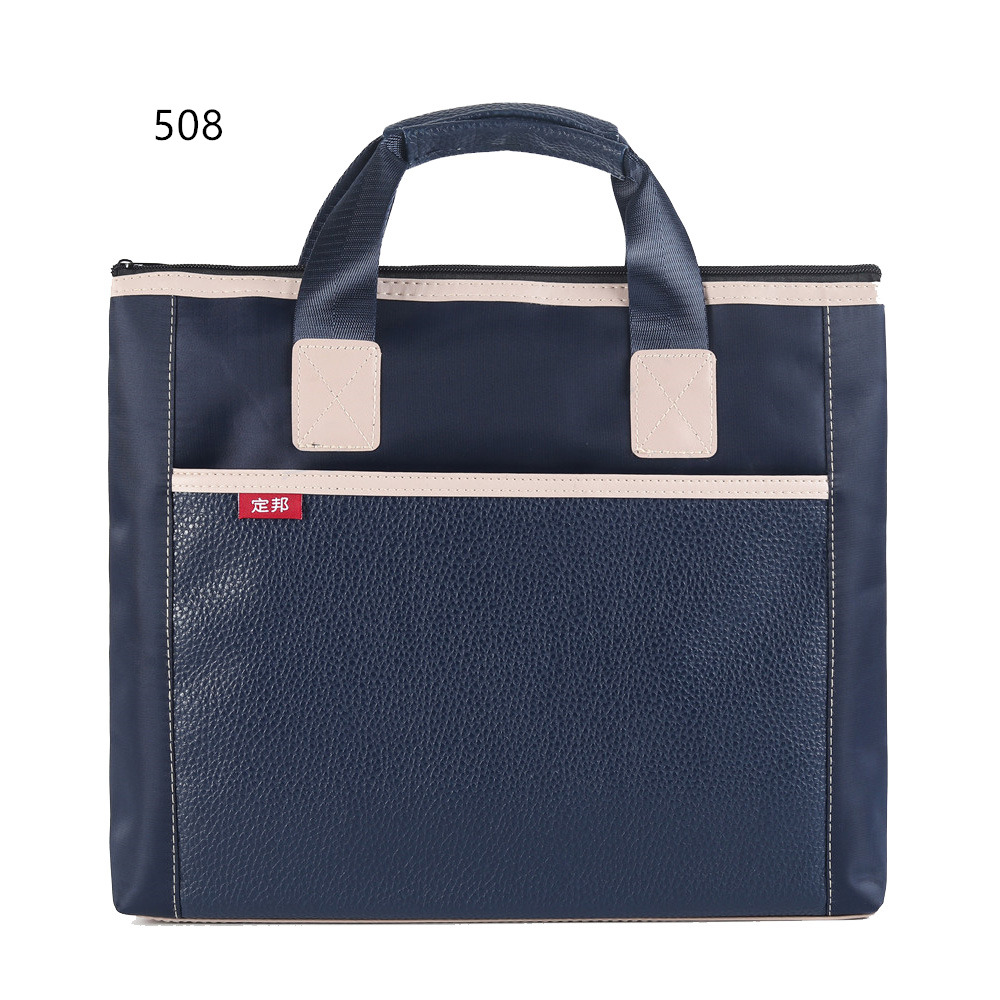 Dingbang Men's Tote Bag Conference Custom Bag Document Bag Business Bag Business Bag Affairs Bag Printable Storage Bag