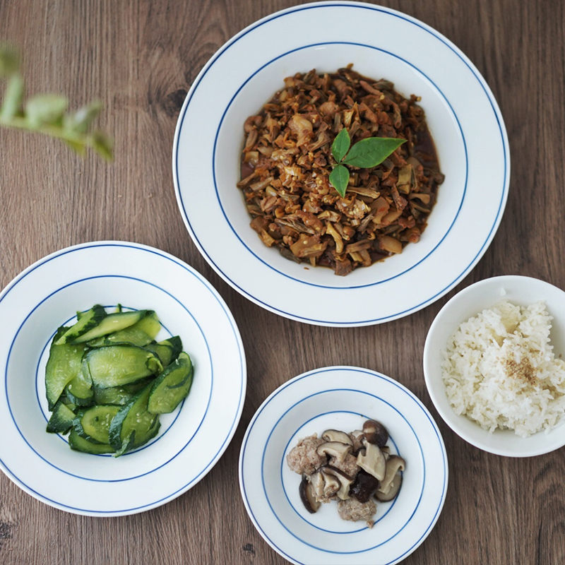 Jingdezhen flagship store ceramic bowl household contracted individual eat rice bowl bowl dish dish dish creativity tableware bowls