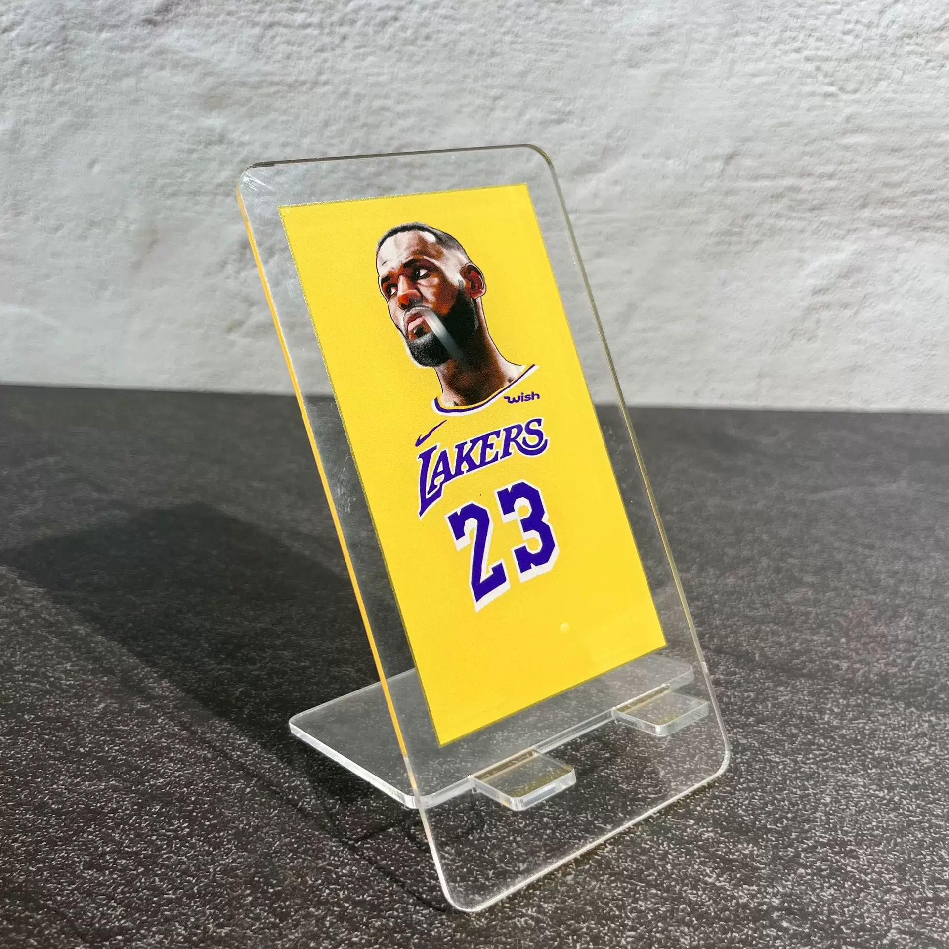 Коберри Джеймс Ирвинг Баскетбол NBA держатель для мобильного телефона, креативный акриловый поток фанатов подарки