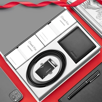 904 цвет пистолета+2 параллельное нижнее белье+подарочная коробка кошелька