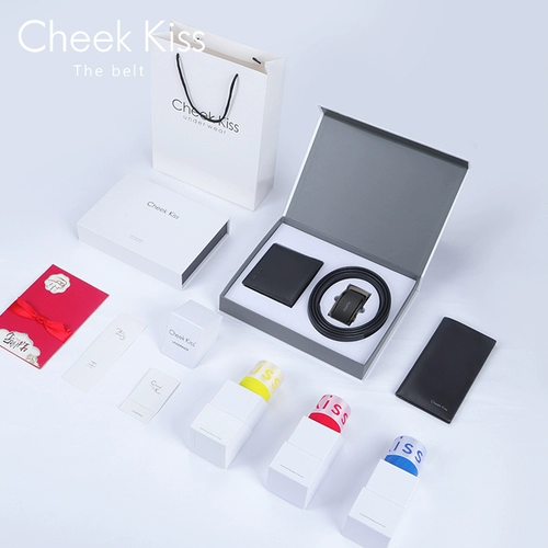 Cheekkiss подлинный пояс мужской кожаный автомат.