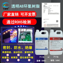 Cazolt transparent AB epoxy electronic pouring adhesive adhesive waterproof LED lamp automotive sensor package