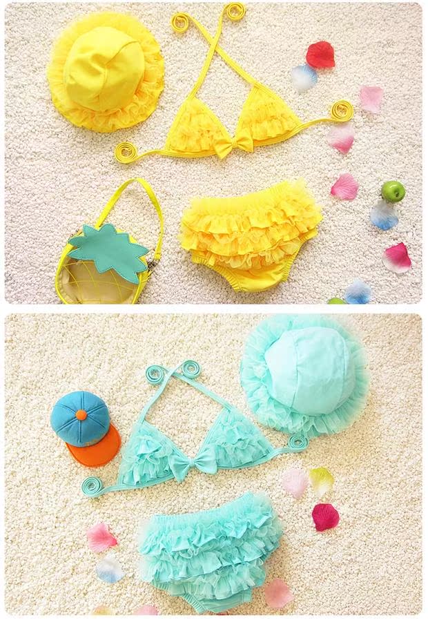 Đồ bơi nữ mới hàn quốc Công chúa ren chia đồ bơi Bikini Bộ đồ tắm mùa xuân nóng bỏng do boi tre em