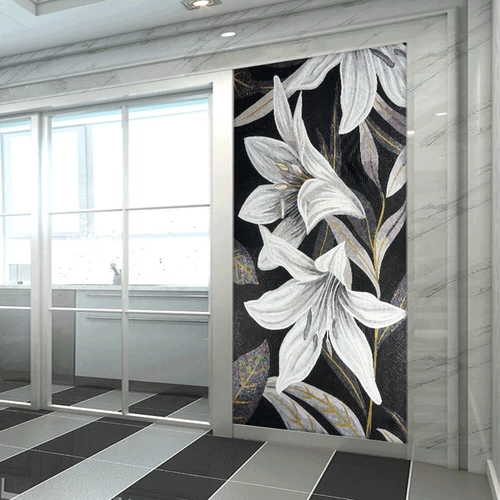 Стеклянная мозаика, головоломка на стену