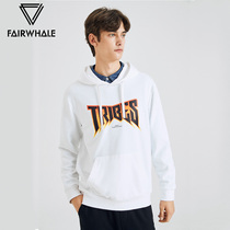 Mark Waifei Autumn New Korean hooded sweater long sleeve shirt male ins tide couple sweaters