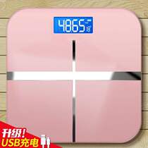 Optional USB charging electronic weighing scale Accurate household health scale Human body scale Adult weight loss weighing device